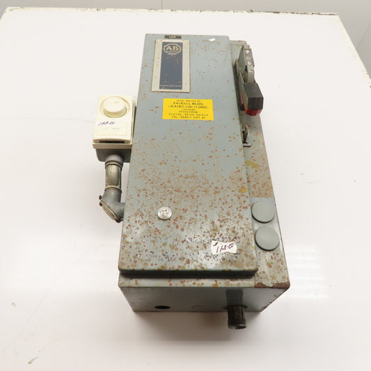 Allen Bradley 512-BAC-1-6-24 Fusible Combination Motor Controller Size 1 10HP