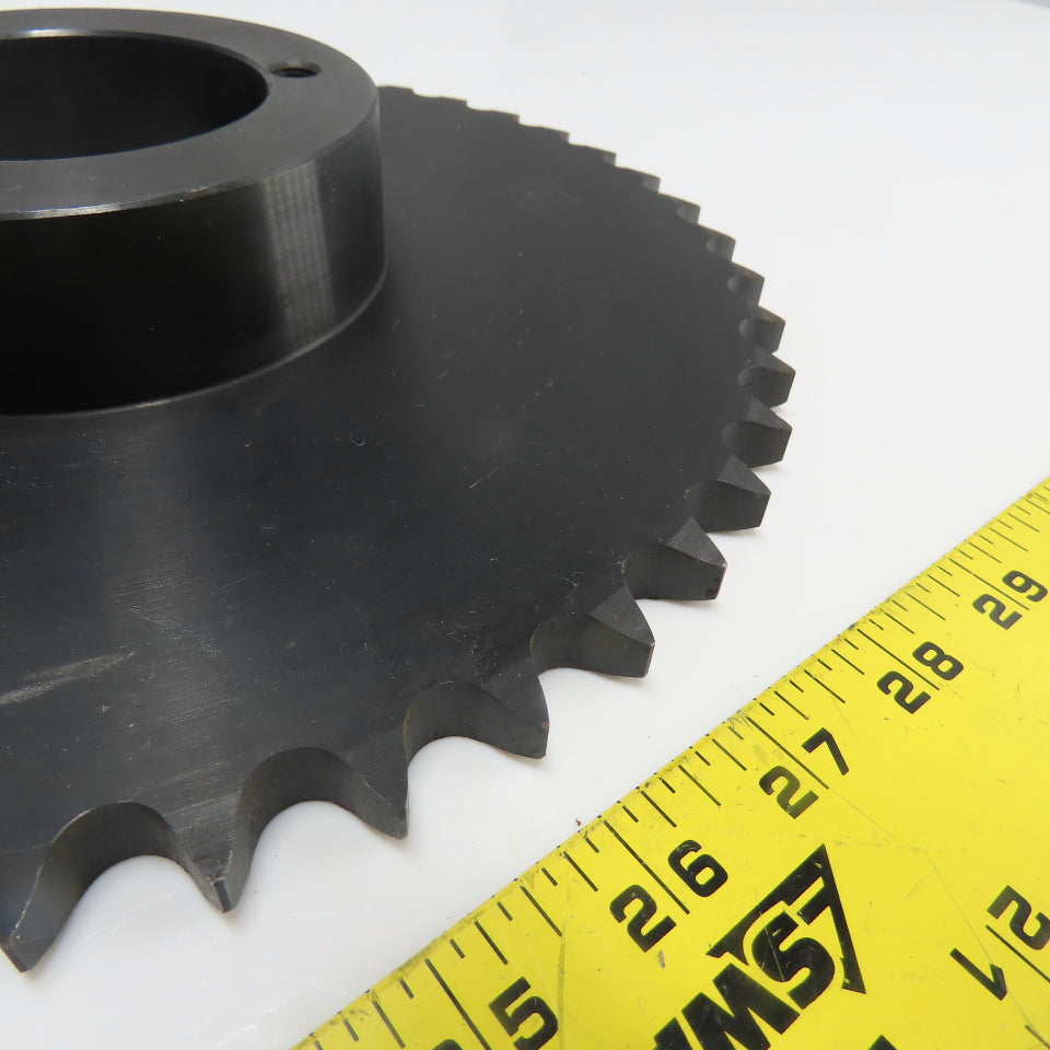 Browning 60Q45 Single Row Roller Chain Sprocket 45-Tooth Q1 Tapered Bore