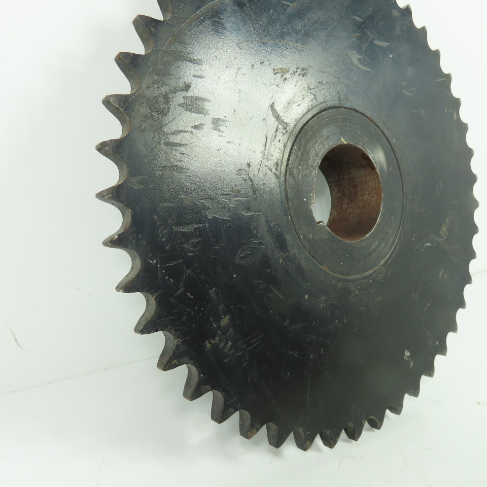 Tsubaki 50B45F Single Row Roller Chain Sprocket 45-Tooth 1-3/4" Bore