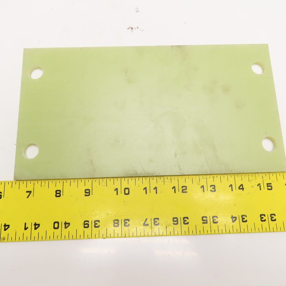 5" x 9-1/2" x 0.265" Laminate Fiberglass Garolite Style Plate Lot Of 8