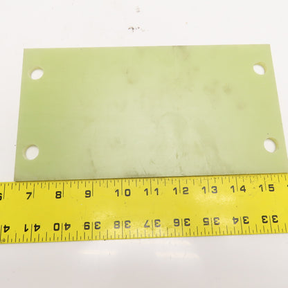 5" x 9-1/2" x 0.265" Laminate Fiberglass Garolite Style Plate Lot Of 8