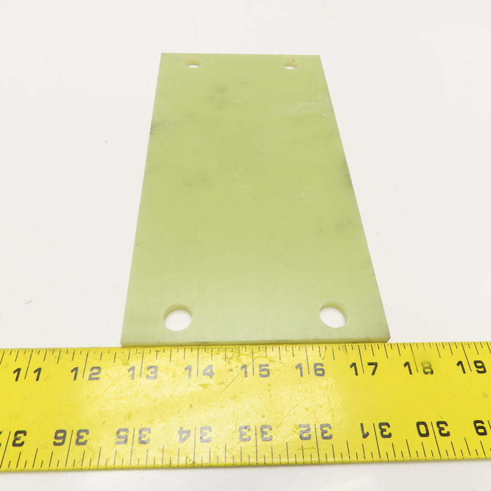 5" x 9-1/2" x 0.265" Laminate Fiberglass Garolite Style Plate Lot Of 8