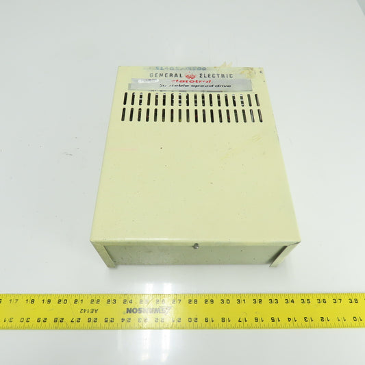 General Electric 6VHRB1075A1 Statotrol Adjustable Speed Drive AC In 115VAC