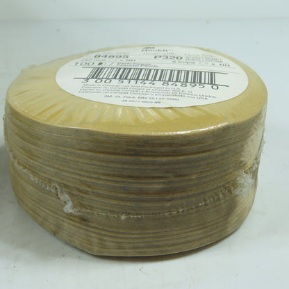 3M 84895 Box of 500 Hookit Gold Abrasive Discs 5" P320 Grit 210U
