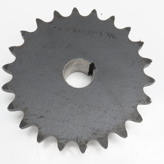 Martin 80BS22 No. 80 Single Strand Roller Chain Drive Sprocket 22T 1-7/16" Bore