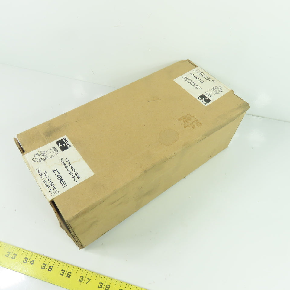 Ross 2774B4001 3/2 Normally Open Single Solenoid Pilot Valve 110/120V