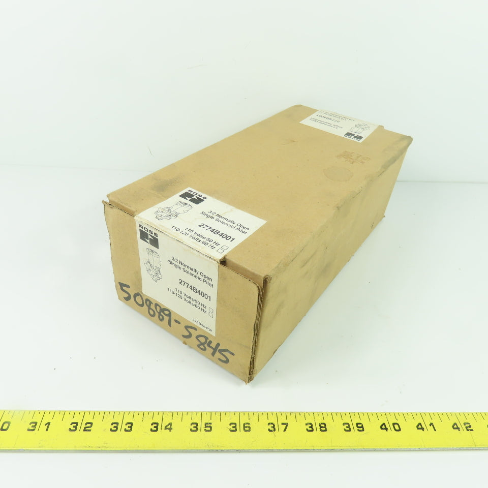 Ross 2774B4001 3/2 Normally Open Single Solenoid Pilot Valve 110/120V