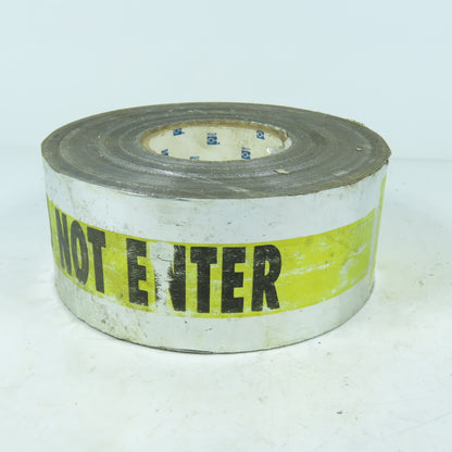 Brady 91476 Reflective Safety Tape "CAUTION DO NOT ENTER" 3" Wide
