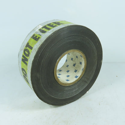 Brady 91476 Reflective Safety Tape "CAUTION DO NOT ENTER" 3" Wide