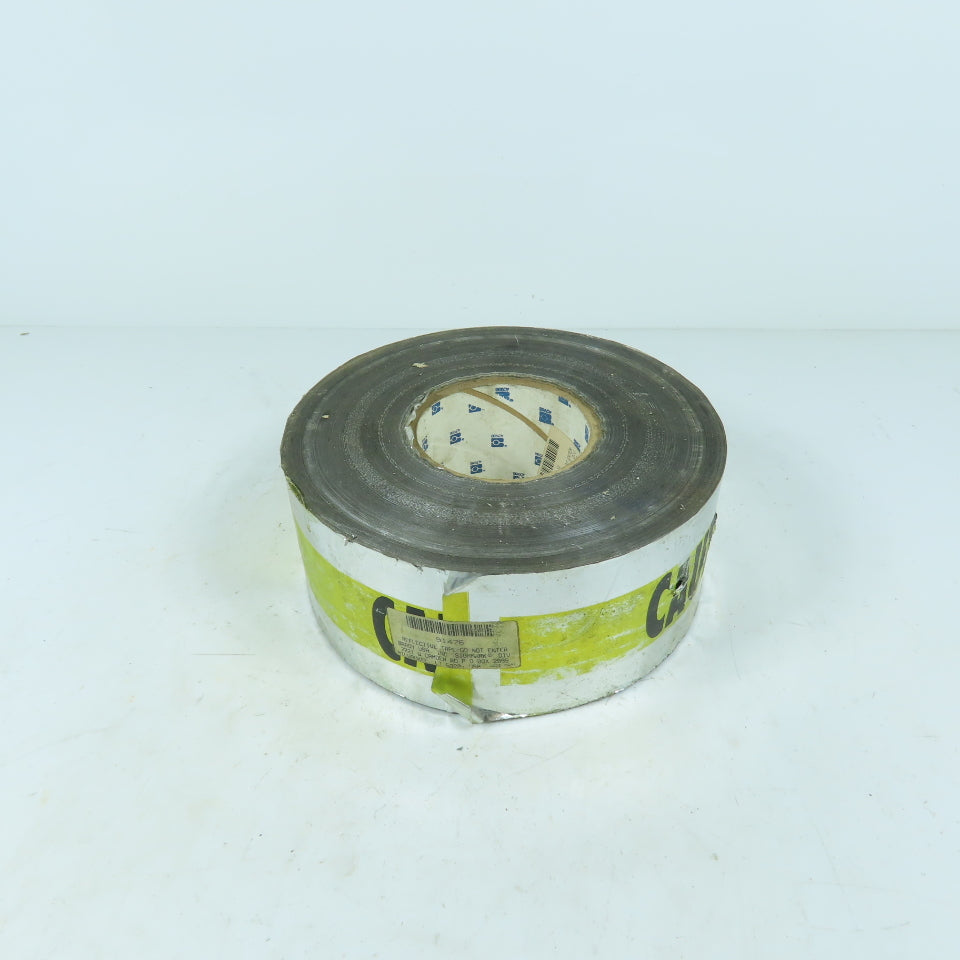 Brady 91476 Reflective Safety Tape "CAUTION DO NOT ENTER" 3" Wide
