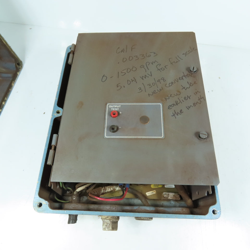 Foxboro E96P-IA Magnetic Flow Transmitter 120V Input 4-20mA Output
