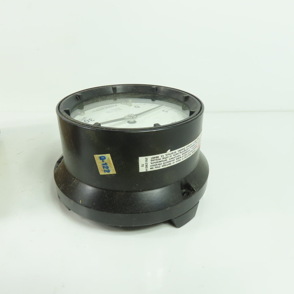 Ashcroft 45 1379 AS 02L Duraguage 4-1/2" 0-30PSI Range 1/4" NPT Brass Tube NEW