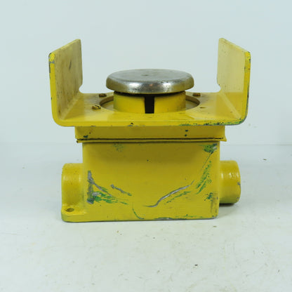 Allen Bradley 800P-F2CGB Palm Operated Push Button Station 2NO/2NC Yellow Guard