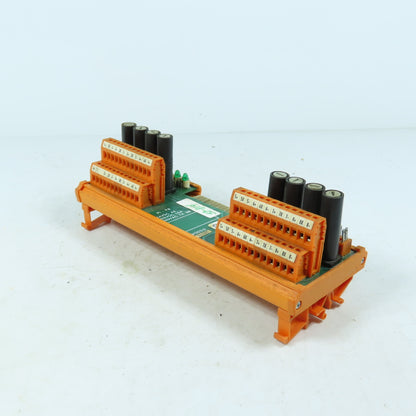 Weidmuller 91303.0 8-Position Fuse Interface Board Module 24VDC/120VAC