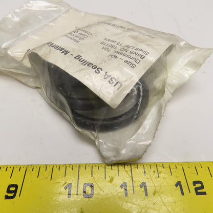 USA Sealing Size 404 Buna-N Round O-Ring 1/4" CS 1-7/8" x 2-3/8" OD Lot Of 5