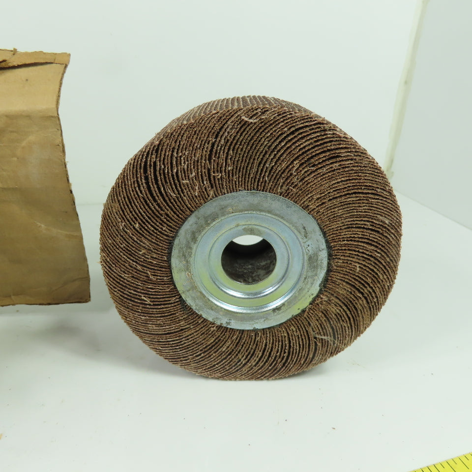 Standard Abrasives E-Z Wheel Flap Wheel 60 Grit Sanding 6x2x1" Lot of 5