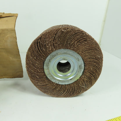 Standard Abrasives E-Z Wheel Flap Wheel 60 Grit Sanding 6x2x1" Lot of 5
