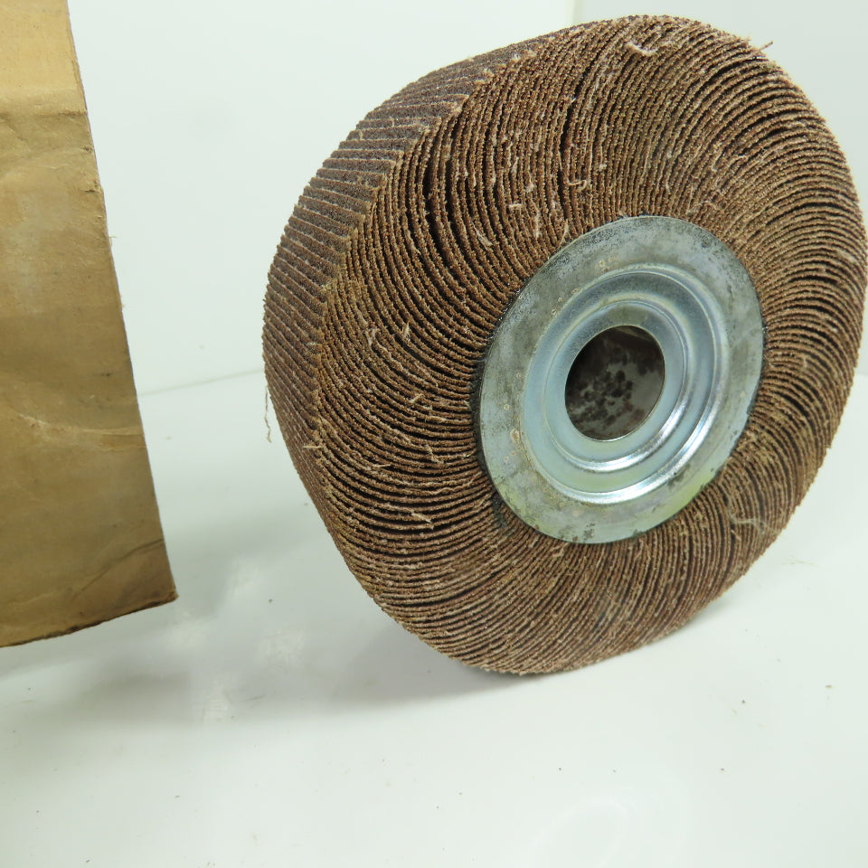 Standard Abrasives E-Z Wheel Flap Wheel 60 Grit Sanding 6x2x1" Lot of 5