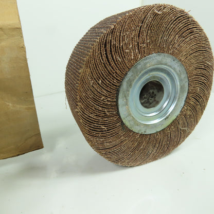 Standard Abrasives E-Z Wheel Flap Wheel 60 Grit Sanding 6x2x1" Lot of 5