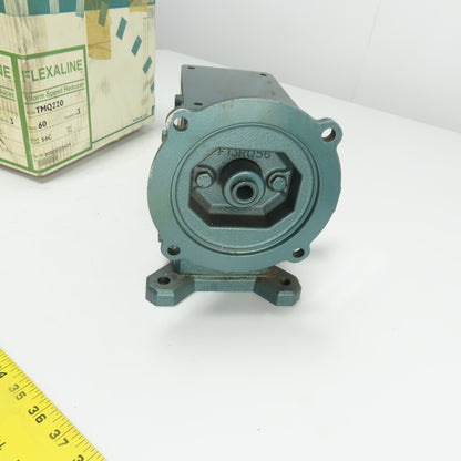 Grove Gear TMQ220-3 60:1 Ratio Gear Reducer 29RPM Out .491HP 56C NEW
