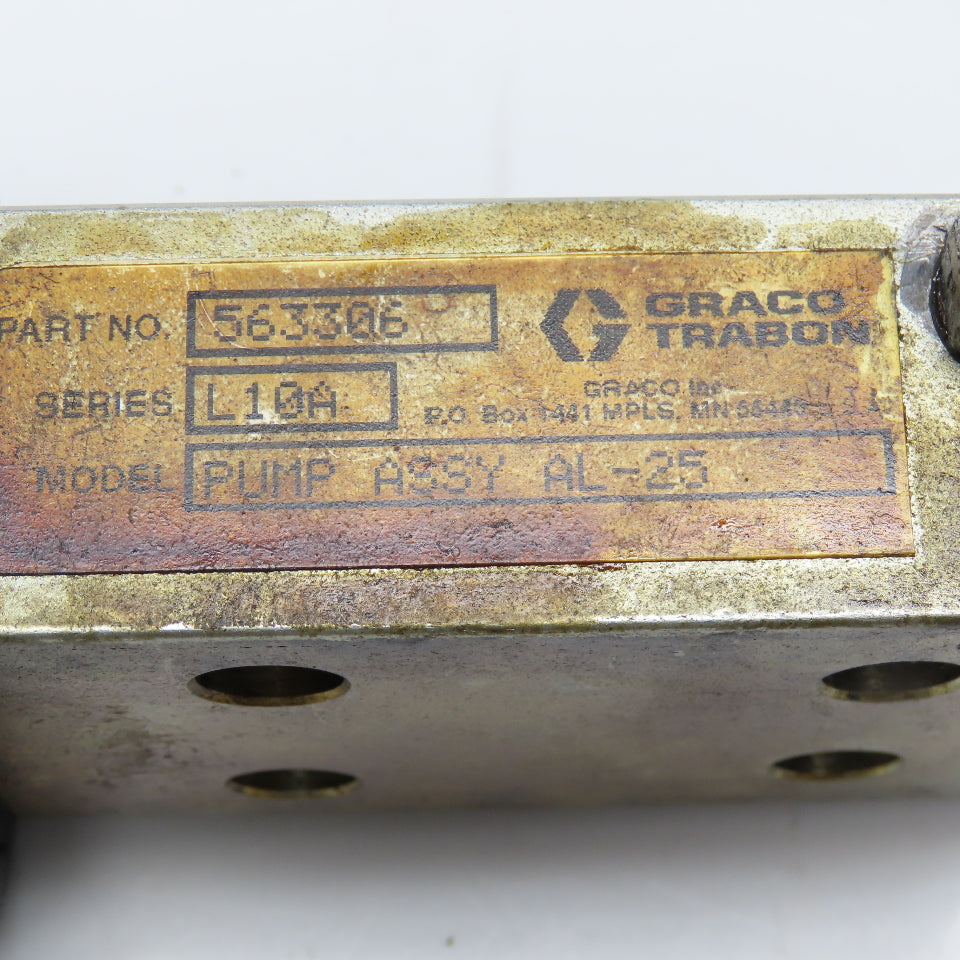 Graco 563306 Pump Assembly AL-25