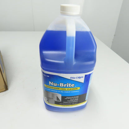 Nu-Brite Nu-Calgon Condenser Coil Cleaner Lot Of 4 Gallons