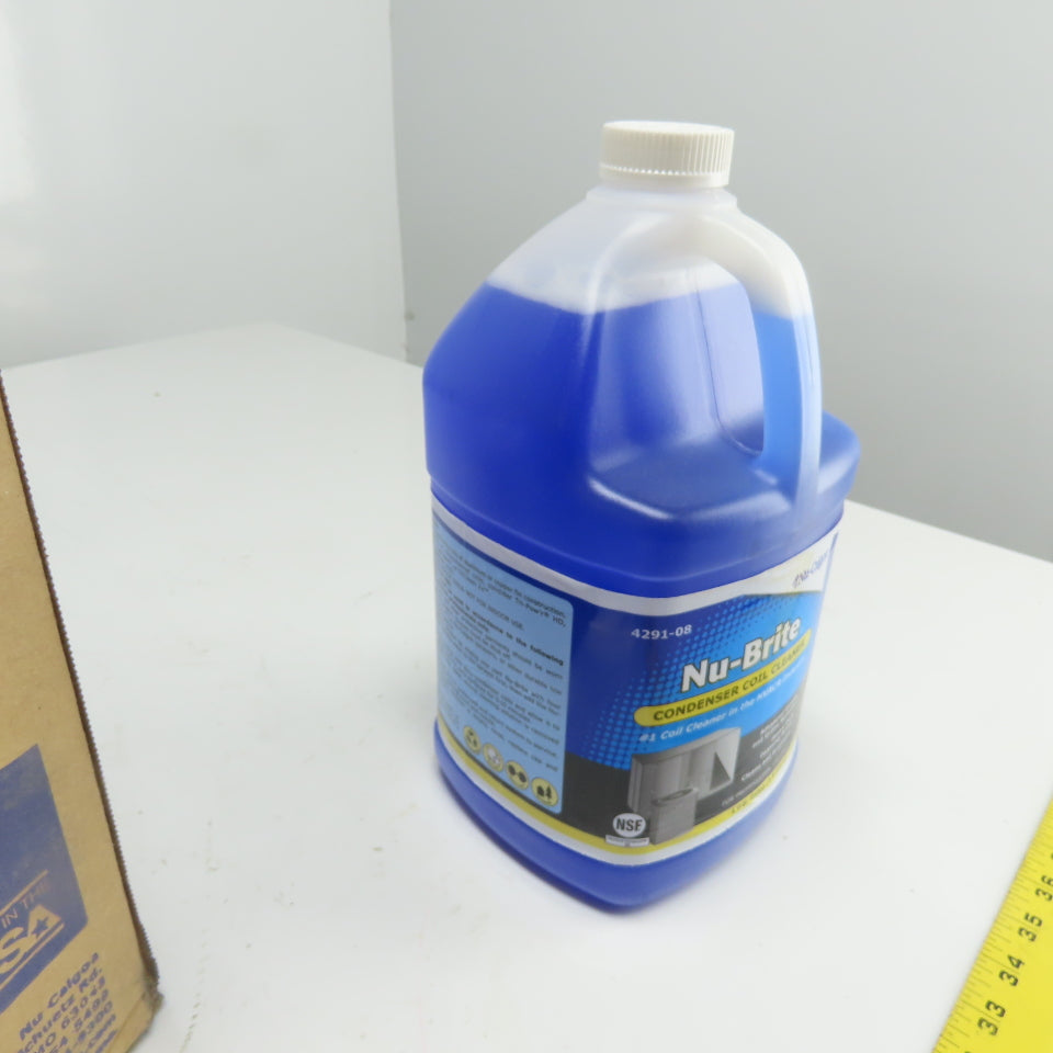 Nu-Brite Nu-Calgon Condenser Coil Cleaner Lot Of 4 Gallons