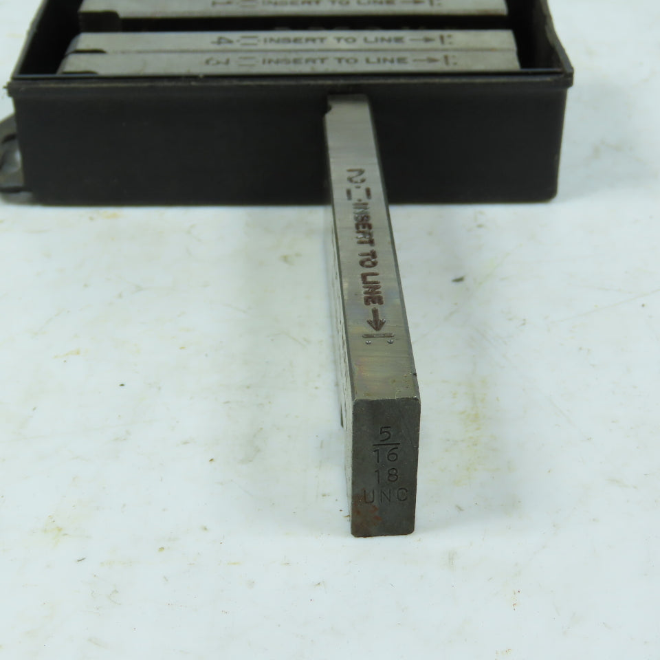 Ridgid 48220 High Speed Steel Universal Bolt Dies 5/16-18 UNC RH Set of 4