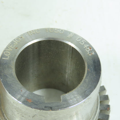 Lovejoy 1050 Grid Coupling Hub Size 1050 1-3/4" Bore 3/8" Keyway