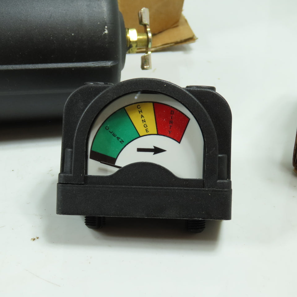 Ross 5032C6028 Coalescing Air Filter Assembly W/Differential Gauge 13.8 Bar Max