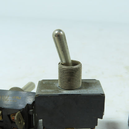 Eaton Cutler Hammer DPDT Toggle 20A 125V Heavy Duty DPDT Toggle Switch Lot of 4