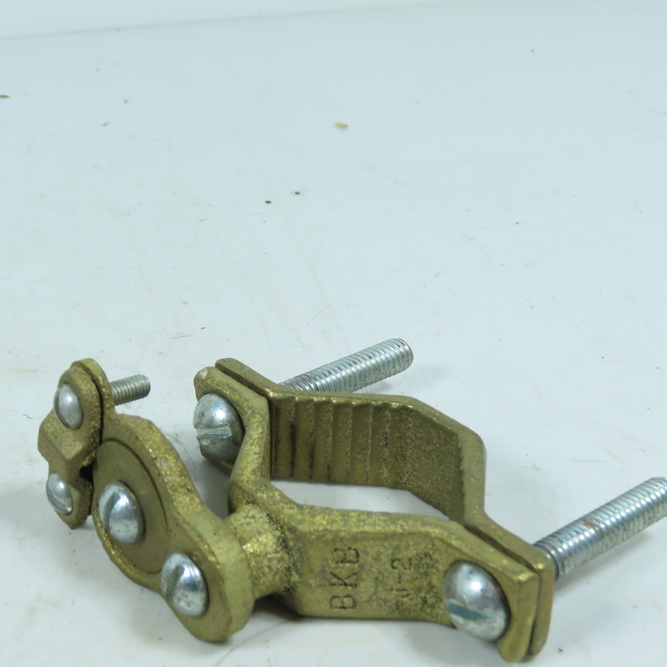 BKB J-2 Bronze Pipe Ground Clamp J-2 Direct Burial 1-1/4-2" Lot of 3