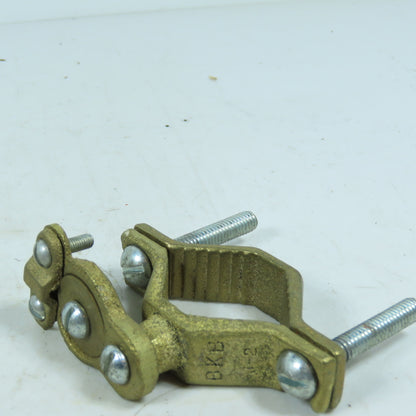 BKB J-2 Bronze Pipe Ground Clamp J-2 Direct Burial 1-1/4-2" Lot of 3