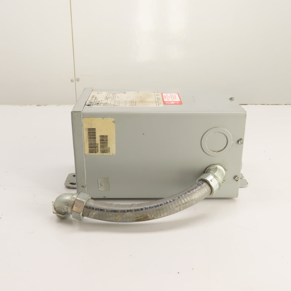 Eaton S20N11S16N 1.5KVA 1Ph Transformer 240x480 Pri 120/240V Sec NEMA 3R