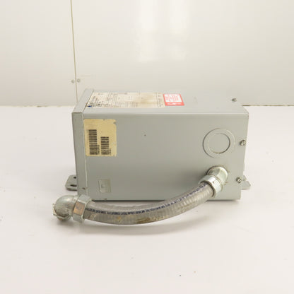 Eaton S20N11S16N 1.5KVA 1Ph Transformer 240x480 Pri 120/240V Sec NEMA 3R