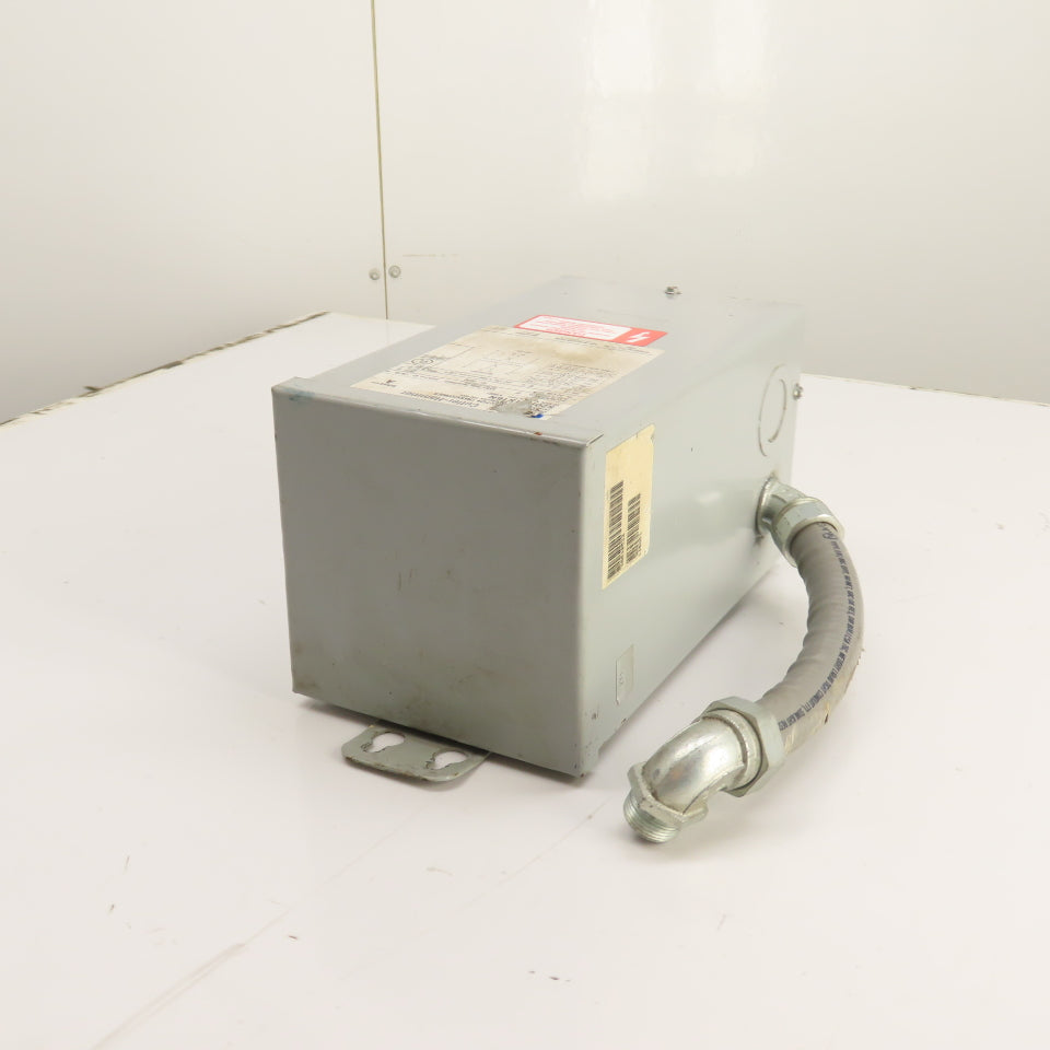 Eaton S20N11S16N 1.5KVA 1Ph Transformer 240x480 Pri 120/240V Sec NEMA 3R