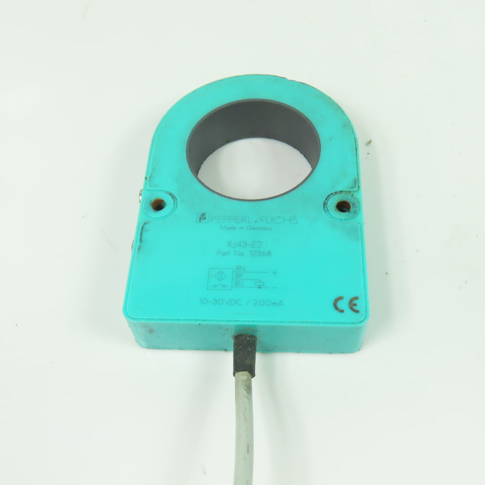 Pepperl+Fuchs RJ43-E2 Inductive Ring Sensor 10-30VDC 200mA