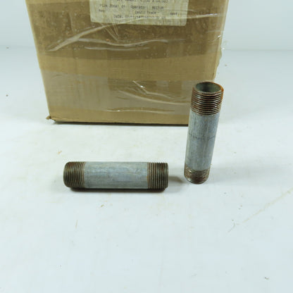 3/4" x 4" Galvanized Rigid Conduit Nipple Lot of 100