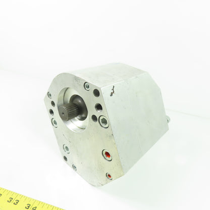 Rexroth 0 608 PE1 095 Nutrunner Spindle Drive Gearbox 1.33:1 650Nm Splined Shaft