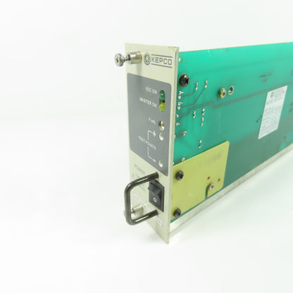 Kepco HSF 15-6.6 Plug-In Power Supply Board 15VDC 6.6A Output 120/240V Input