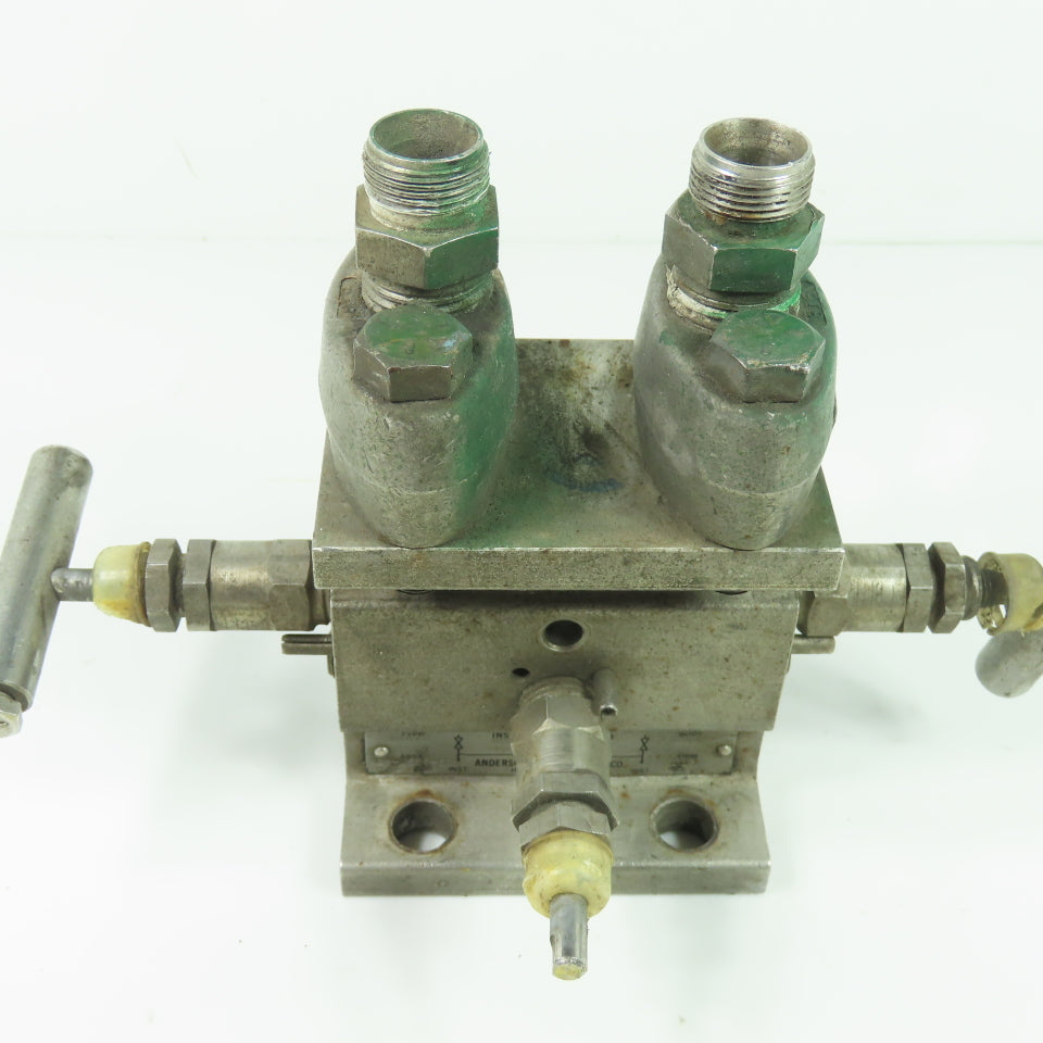 Anderson M4AVS Stainless steel 3-Way Manifold Valve