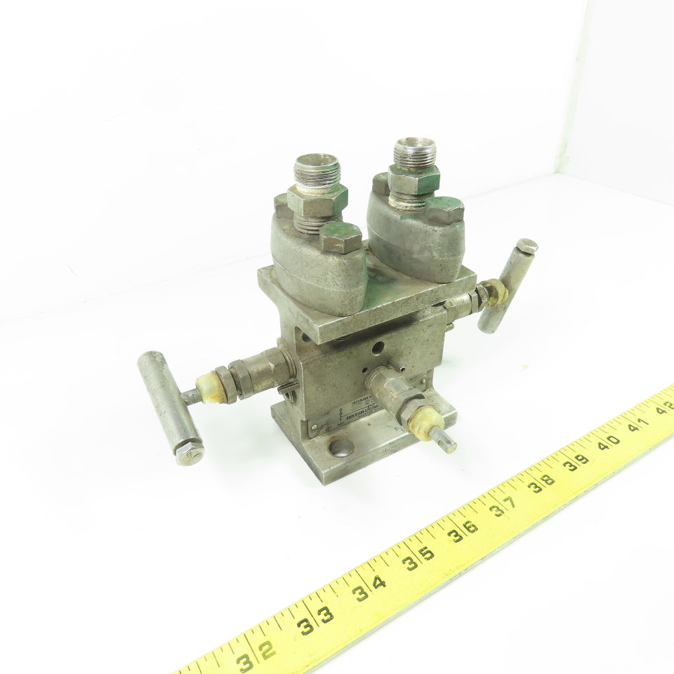 Anderson M4AVS Stainless steel 3-Way Manifold Valve