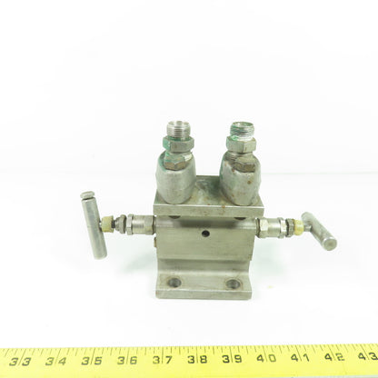 Anderson M4AVS Stainless steel 3-Way Manifold Valve