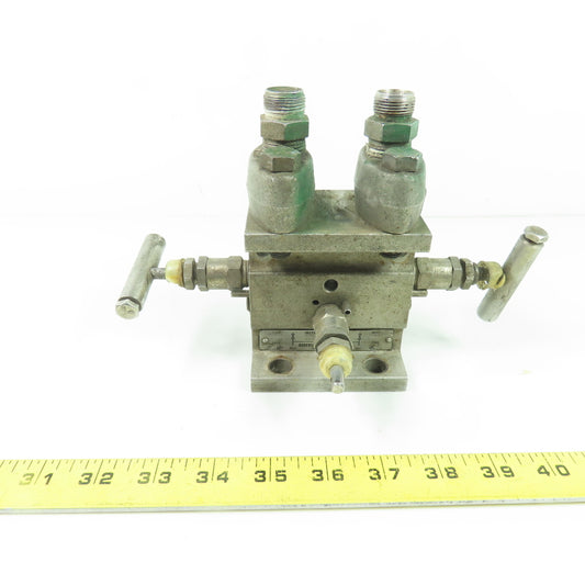 Anderson M4AVS Stainless steel 3-Way Manifold Valve