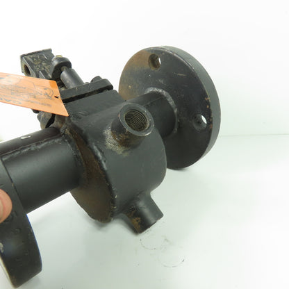 Chem-Plug Mueller 01.0-V0235LF1X 1" x 1/2"NPT Jacketed Sleeve Plug Valve