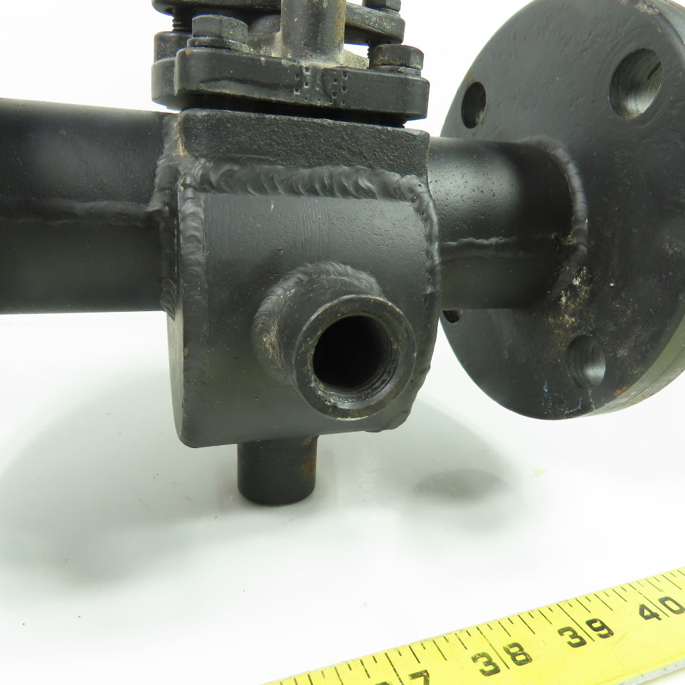 Chem-Plug Mueller 01.0-V0235LF1X 1" x 1/2"NPT Jacketed Sleeve Plug Valve