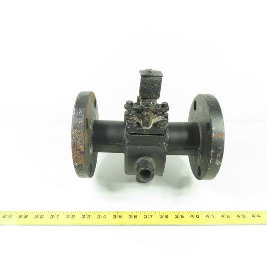 Chem-Plug Mueller 01.0-V0235LF1X 1" x 1/2"NPT Jacketed Sleeve Plug Valve