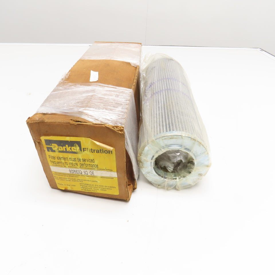 Parker 932663Q 05Q Microglass Pleated Hydraulic Filter