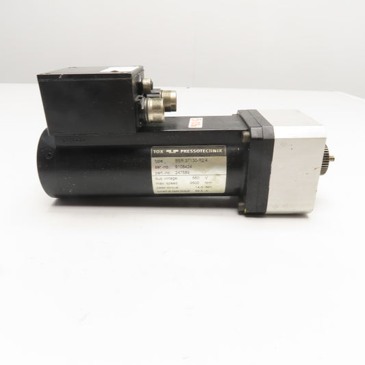 TOX Pressotechnik BSR 37130-R2.4 Servo Motor 560V 9500RPM 14.5Nm