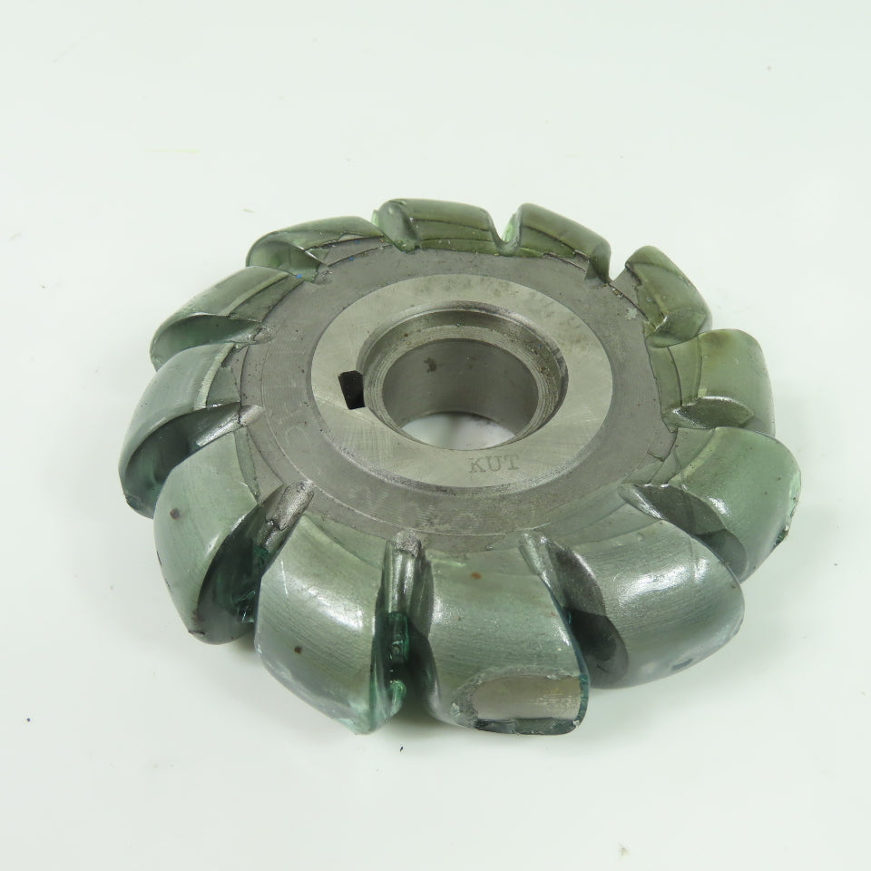 4-1/4" OD x 1" x 1" Bore Straight Tooth Side Milling Cutter